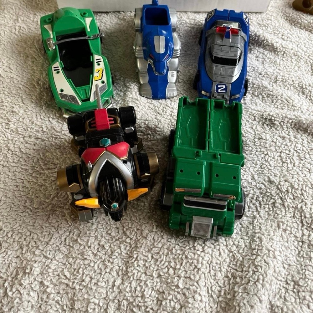 Power Rangers Zord Toy Vehicles Lot